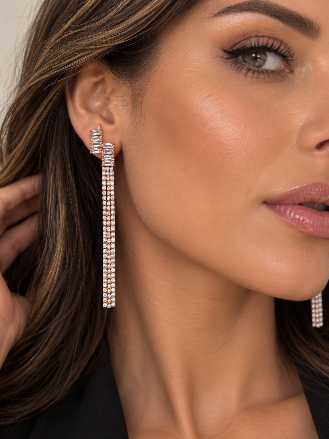 Orecchini Oro Rosa Luxury