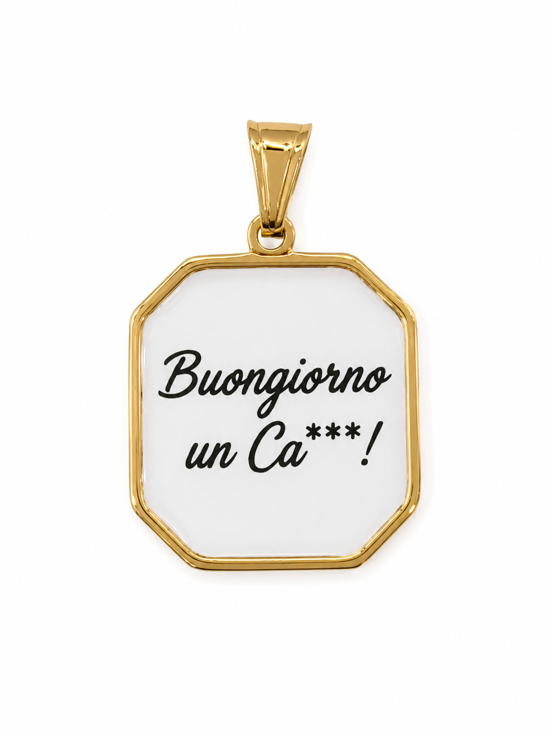 Ciondolo BUONGIORNO UN CA***