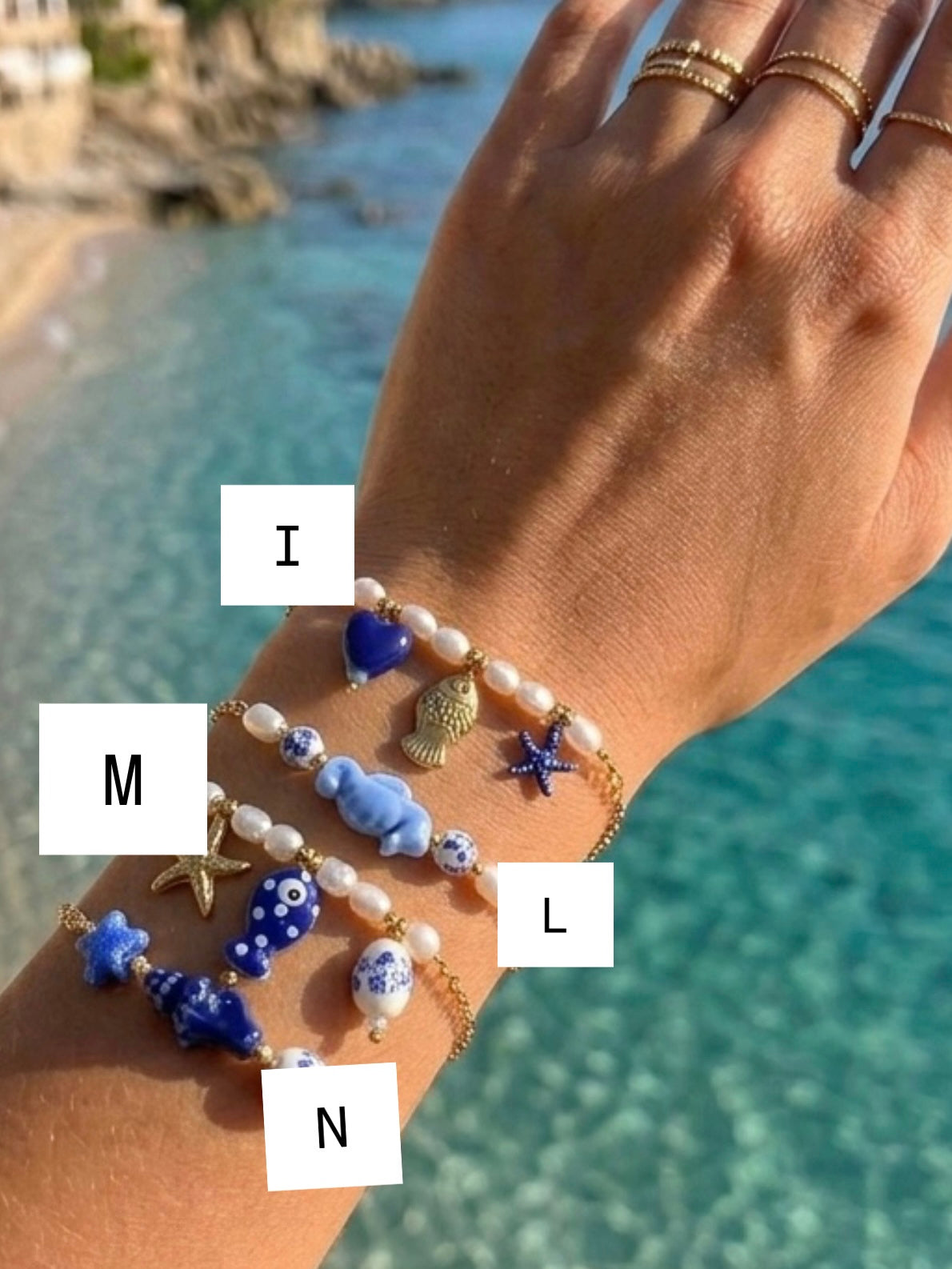 Bracciale Santorini Blue