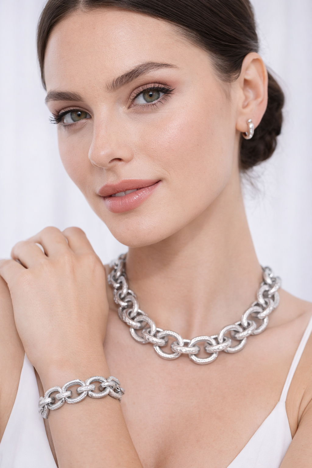 Collana & Bracciale Satin