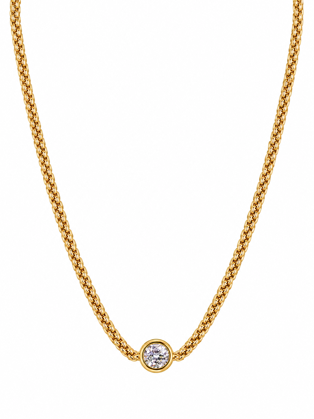 Collana Solitario Shine