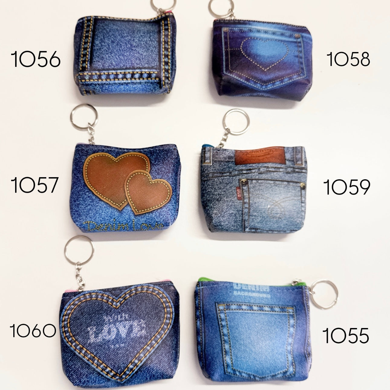 Portamonete o Charme DENIM