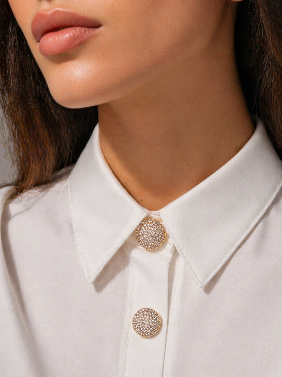 Coppia Copri Bottoni Lusso