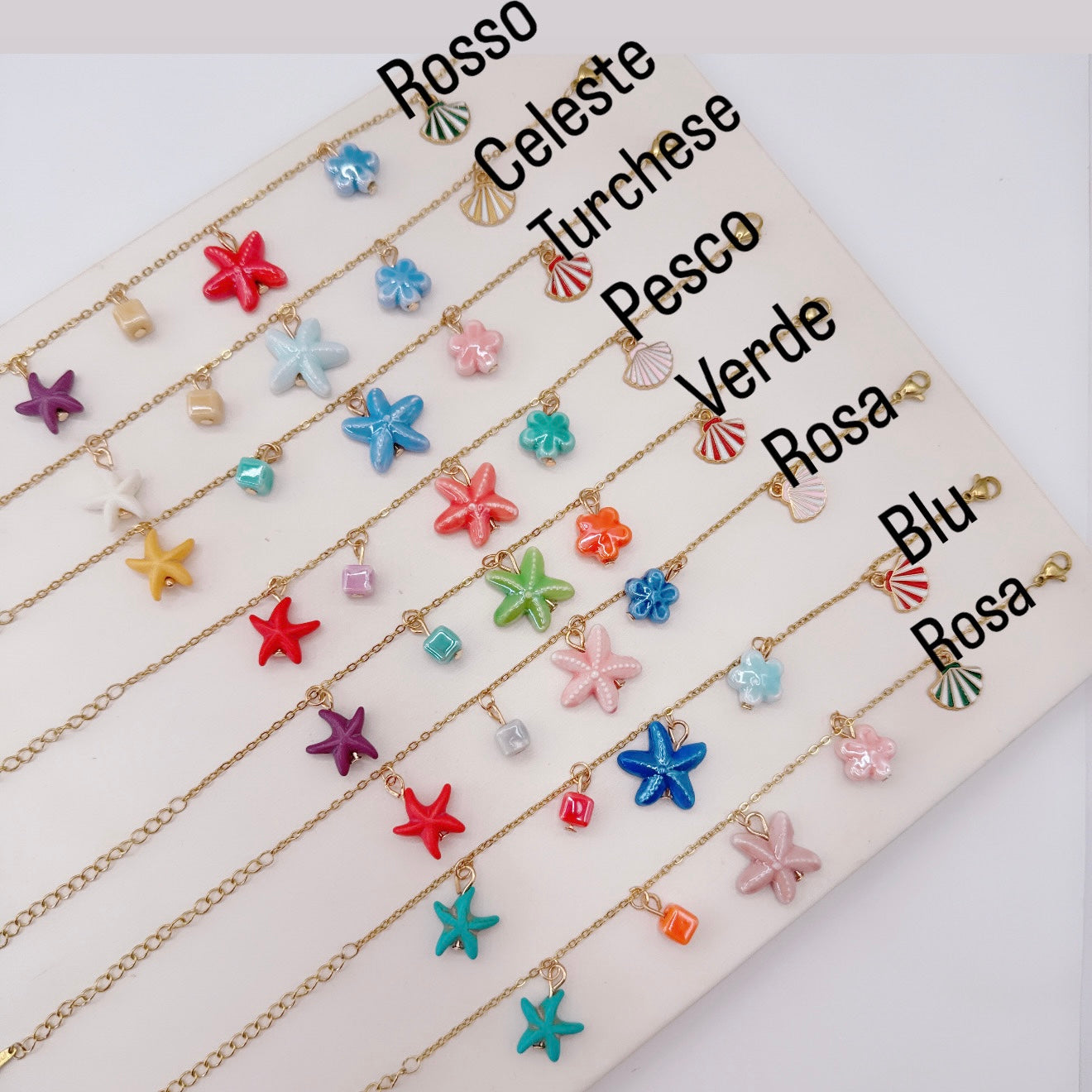 Bracciale Stelle Marine Colors