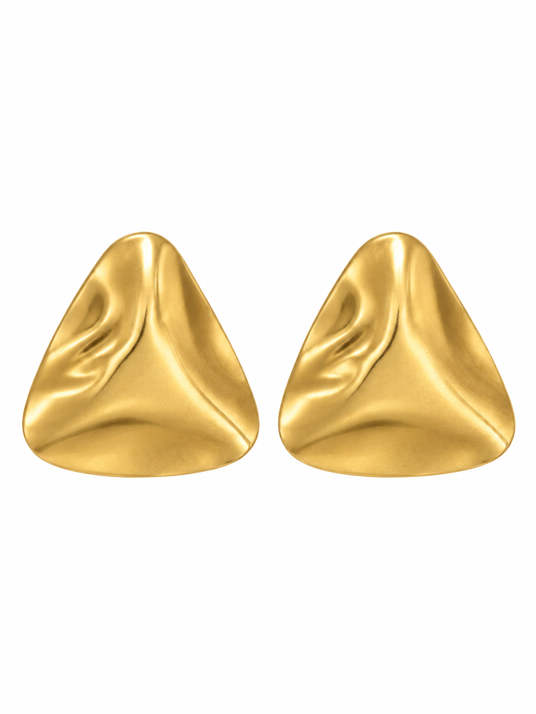 Orecchini Triangle Satin