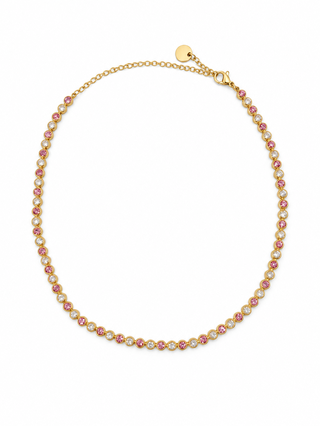 Collana Zirconi Sfumati Pink