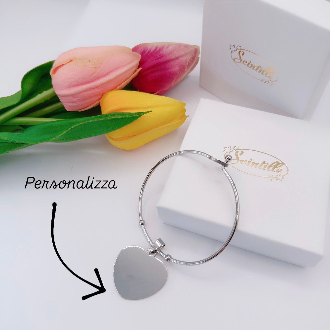 Bracciale Rigido Persoanlizzato