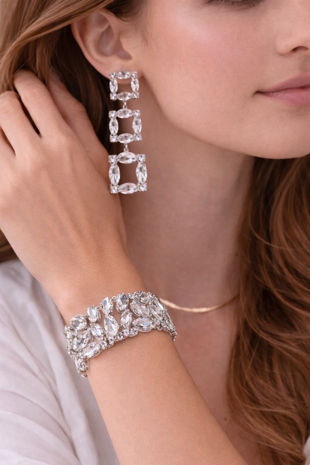 Orecchini & Bracciale Luxury