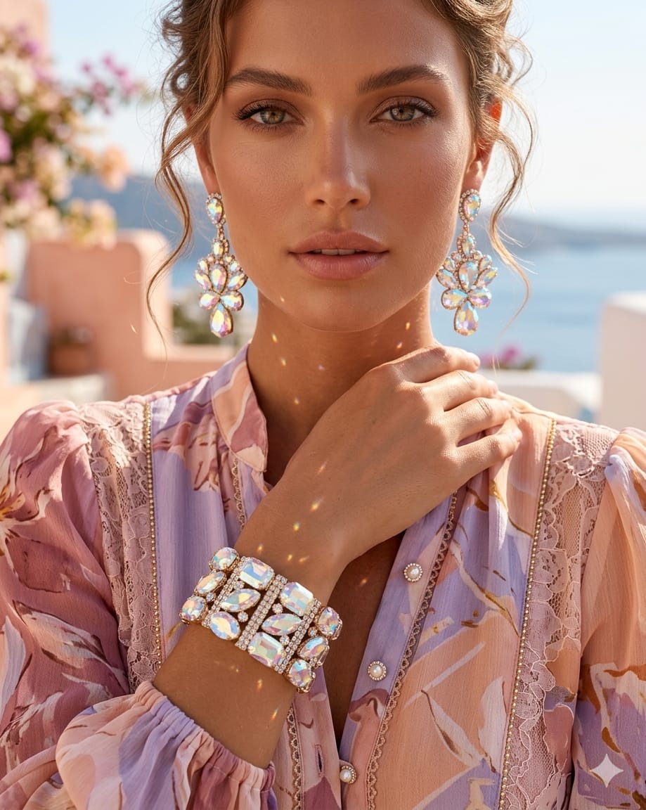 Orecchini & Bracciale Boreale