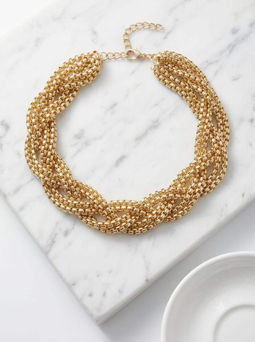 Collana Torchon Gold