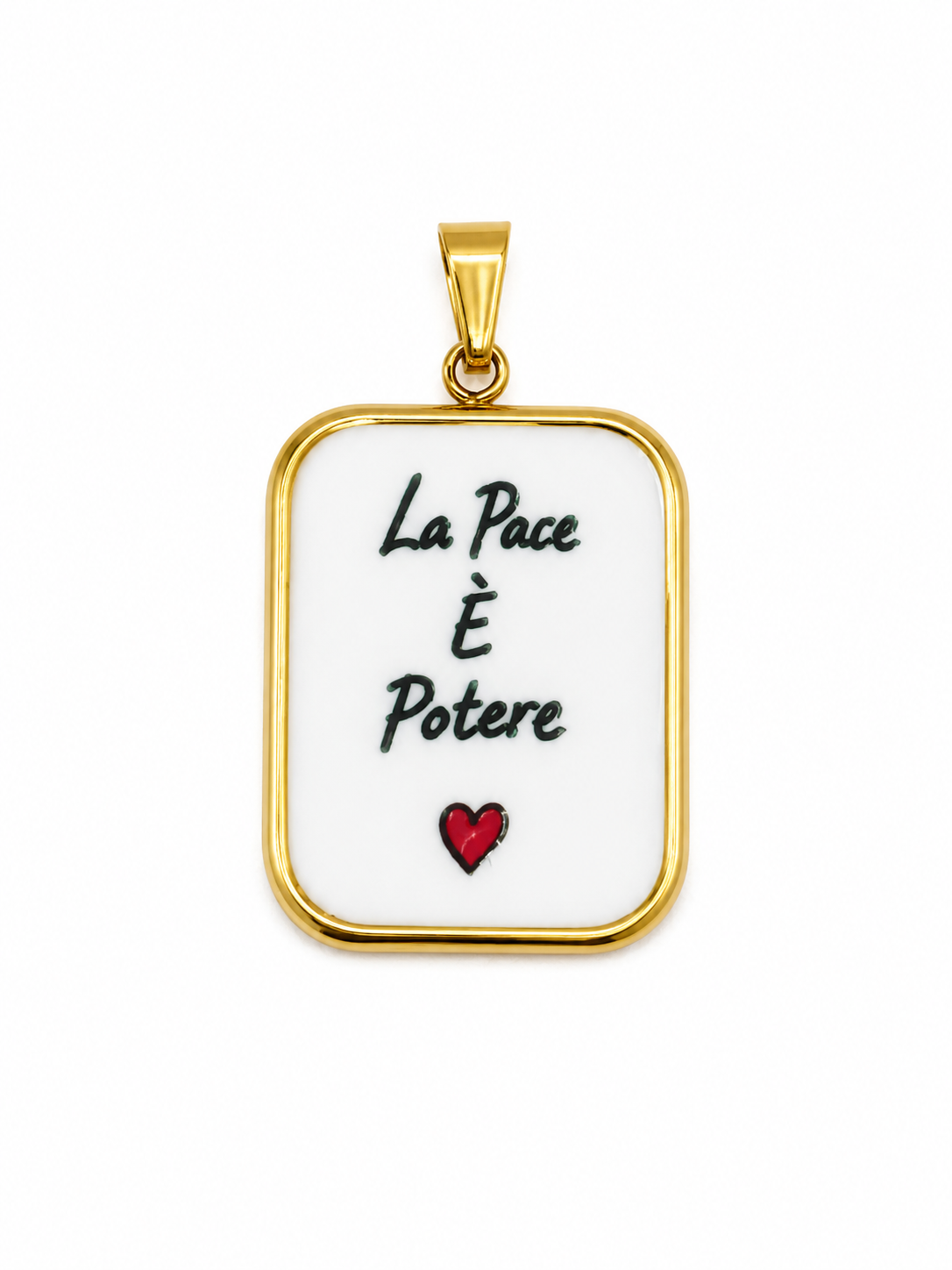 Ciondolo LA PACE E' POTERE