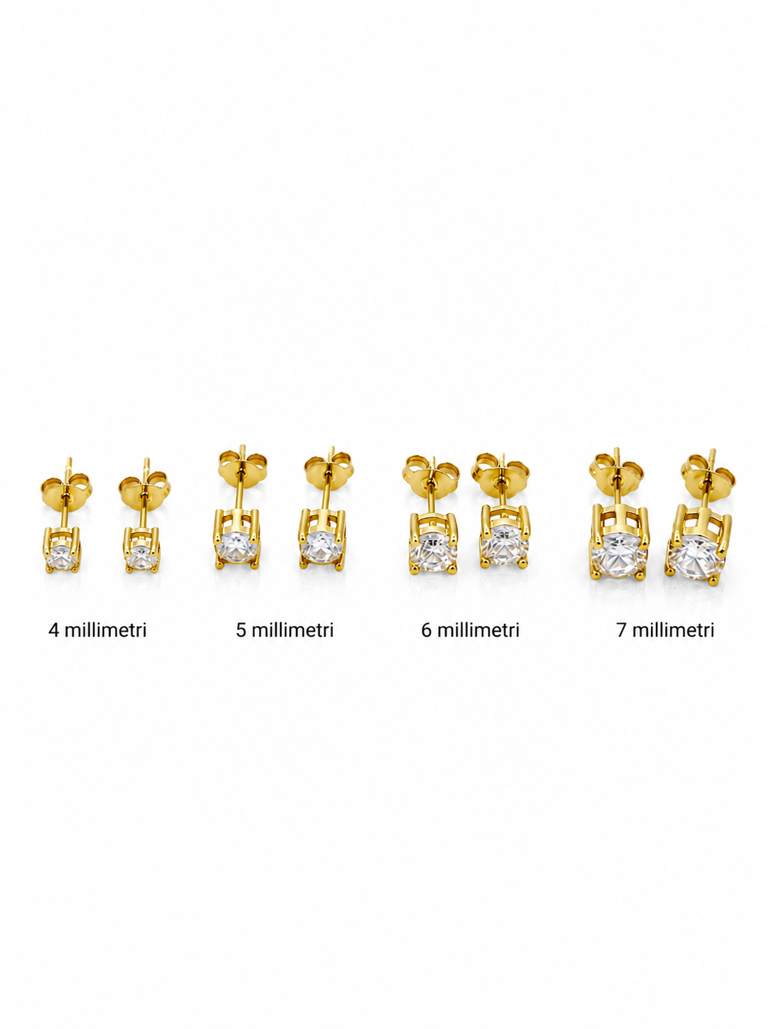 Orecchini Punto Luce Gold