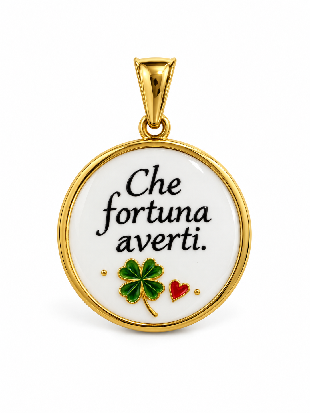 CIONDOLO CHE FORTUNA AVERTI