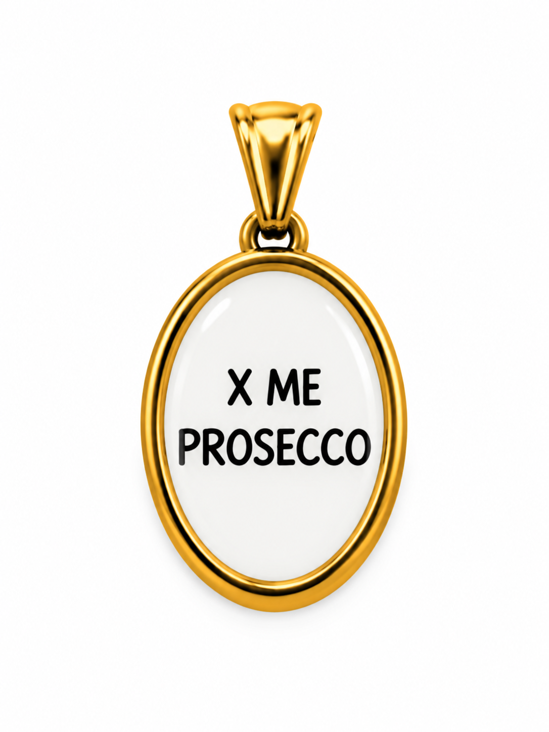 CIONDOLO OVALE FRASI