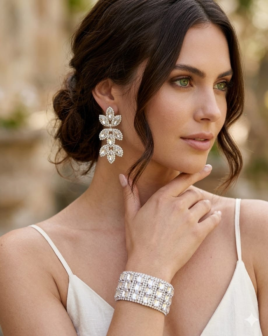 Orecchini & Bracciale Luxury