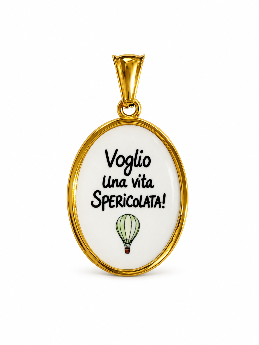 CIONDOLO Ovale FRASI