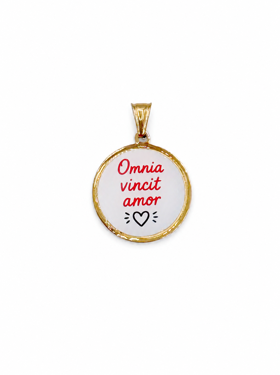 Ciondolo OMNIA VINCIT AMOR