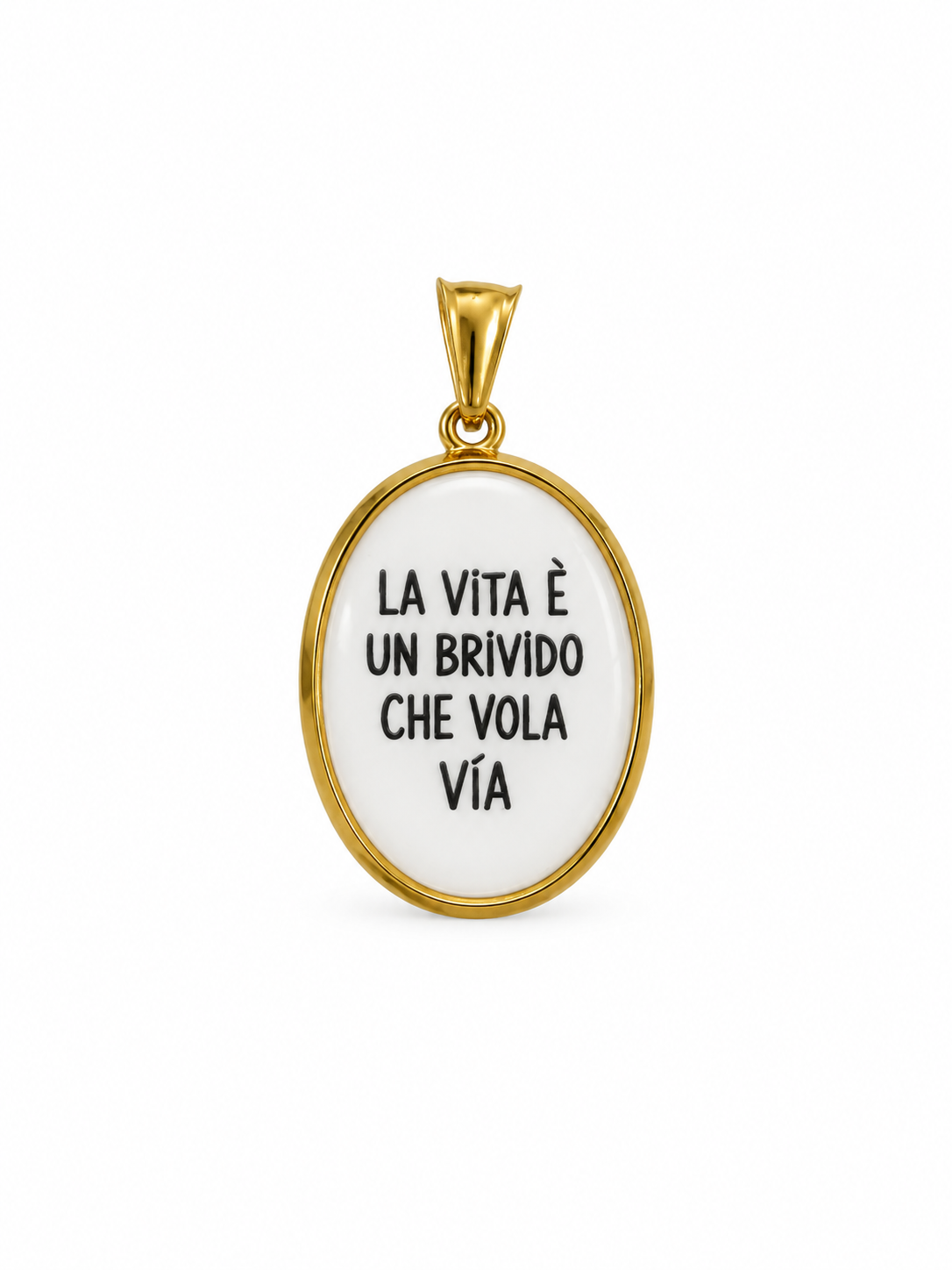 CIONDOLO Ovale FRASI