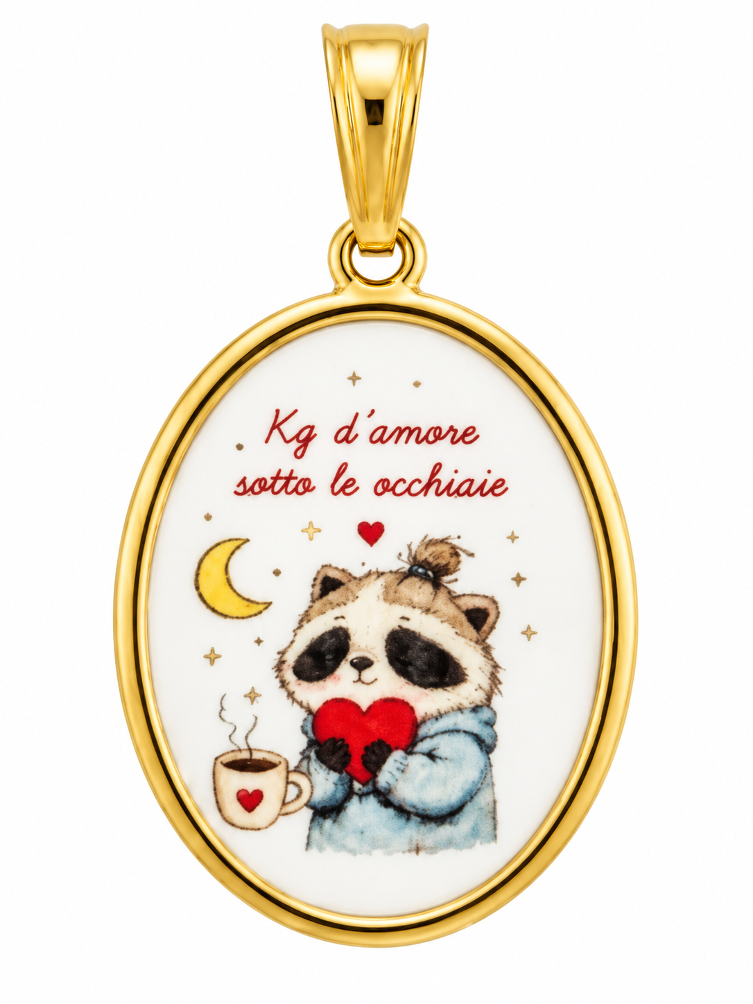CIONDOLO Kg d'AMORE SOTTO LE OCCHIAIE