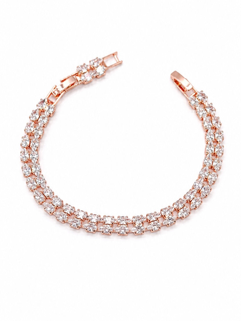 Bracciale Oro Rosa Lusso