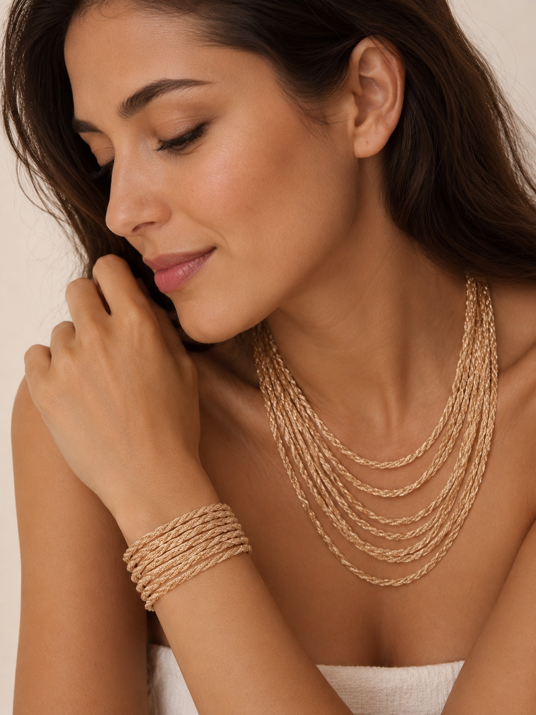 Collana & Bracciale Demetra