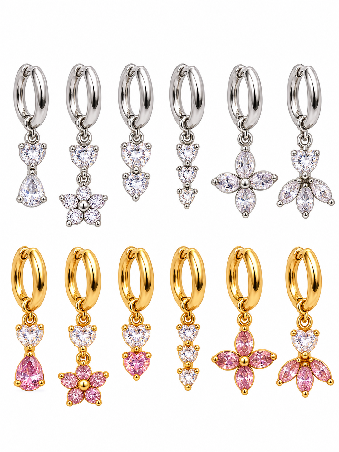 Set Orecchini Charme Lusso