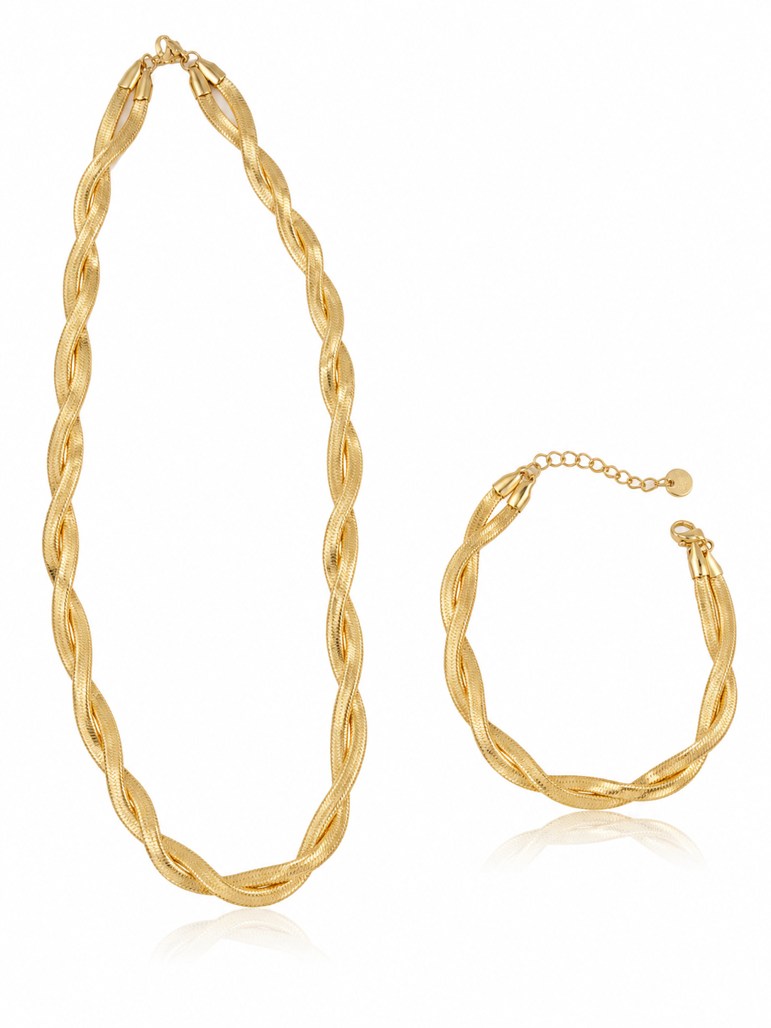 Collana & Bracciale Snake Torchon