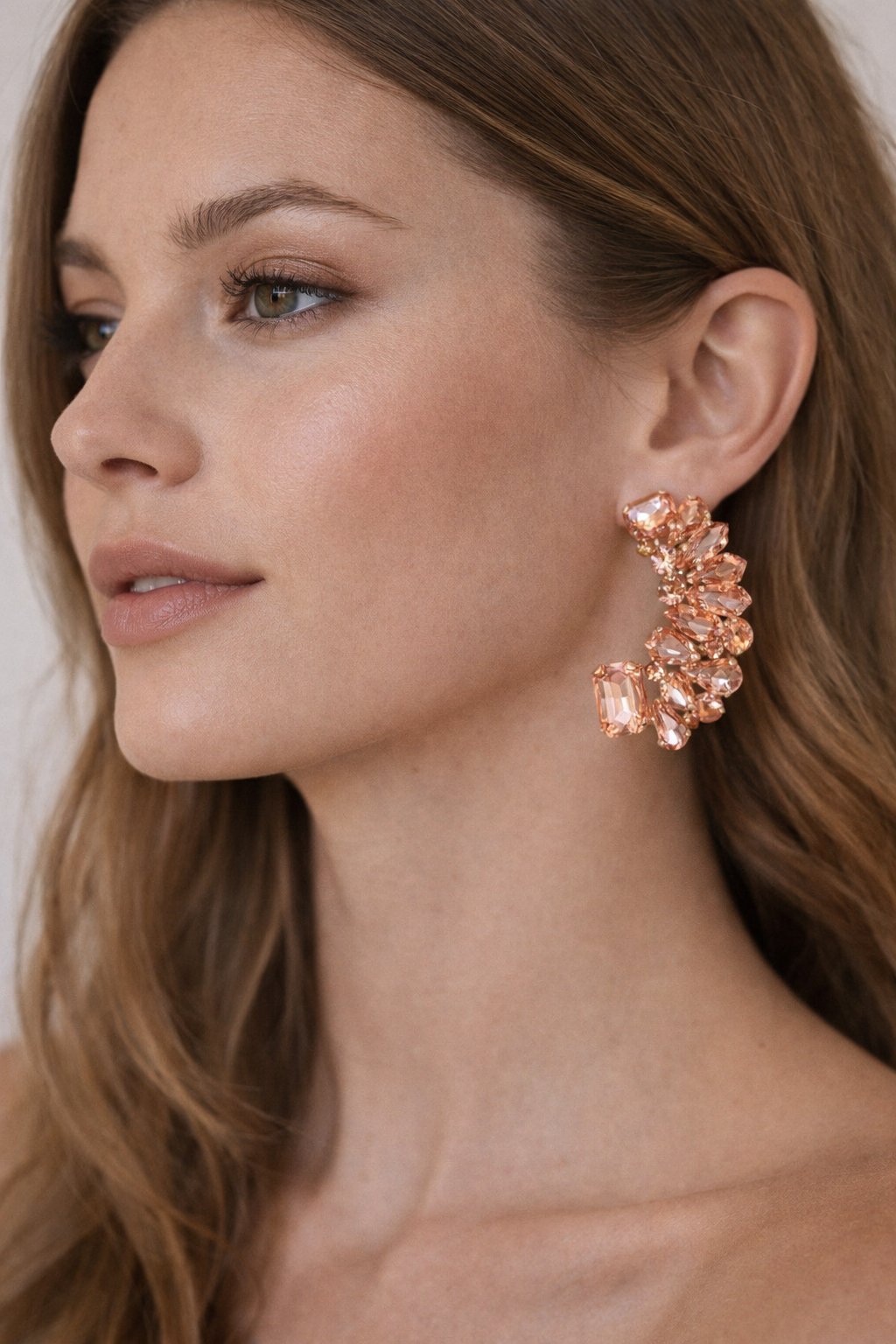 Orecchini Luxury Cipria