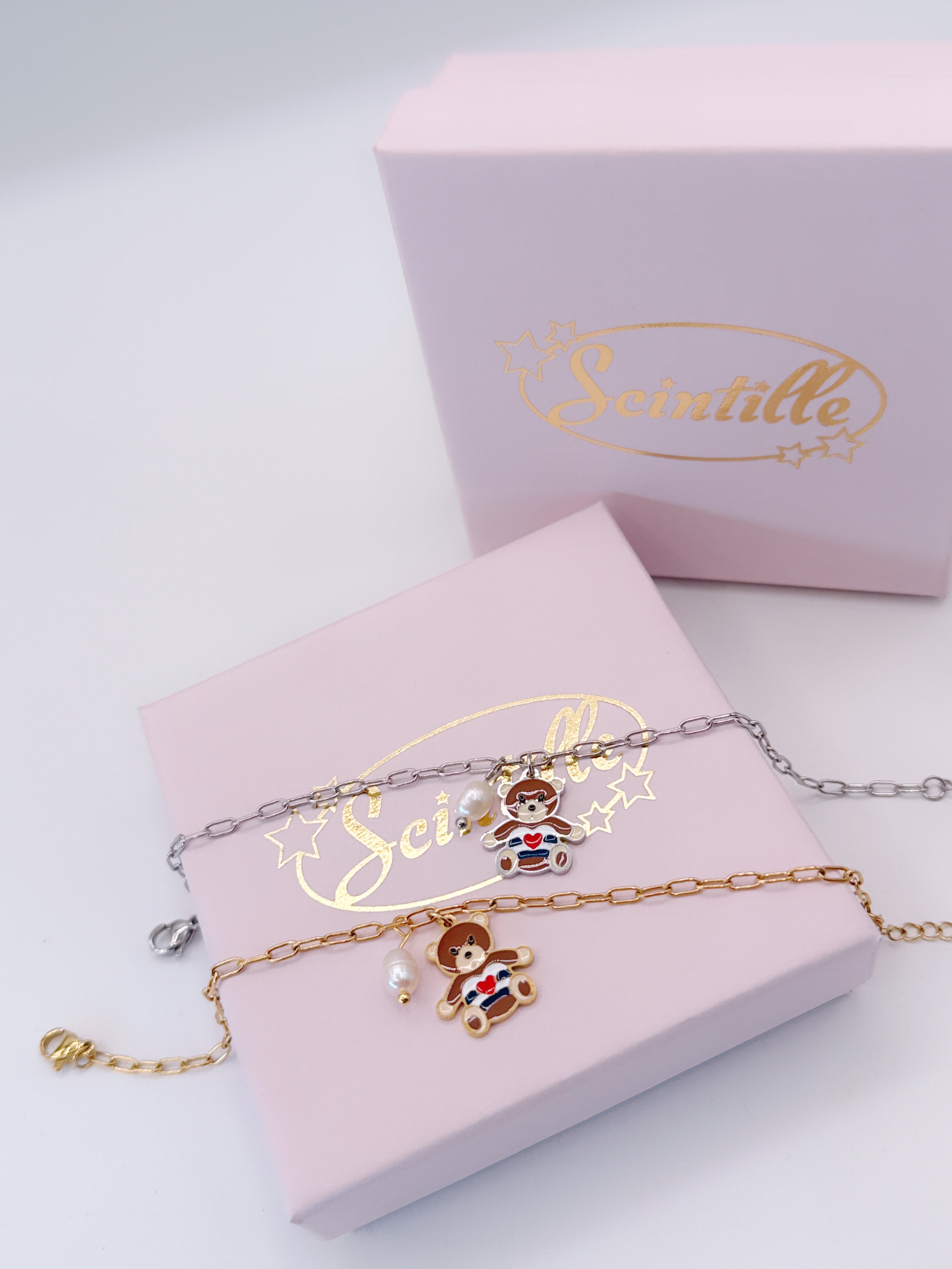 Bracciale Teddy Perlina