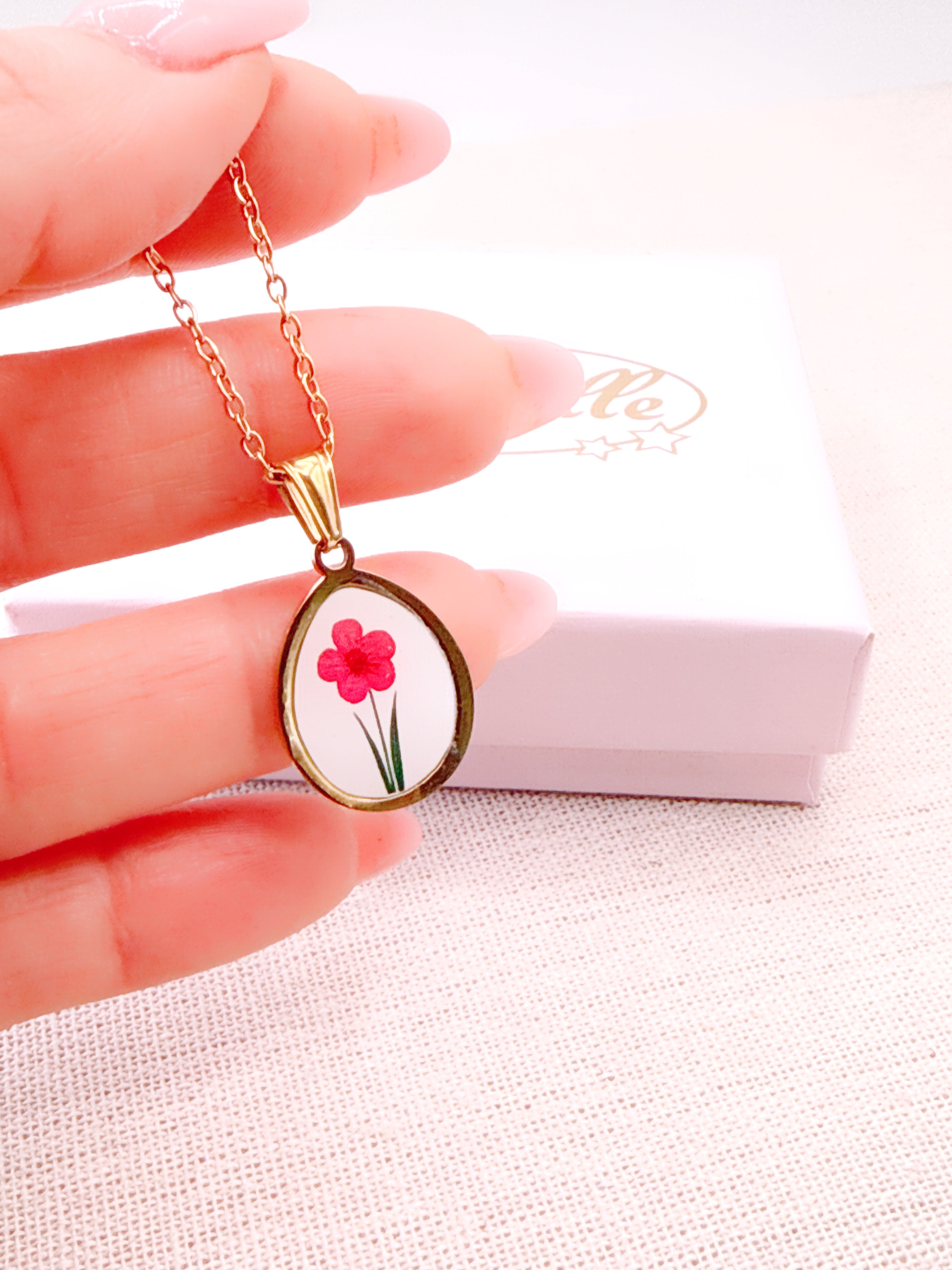 Collana Fiore Smaltato