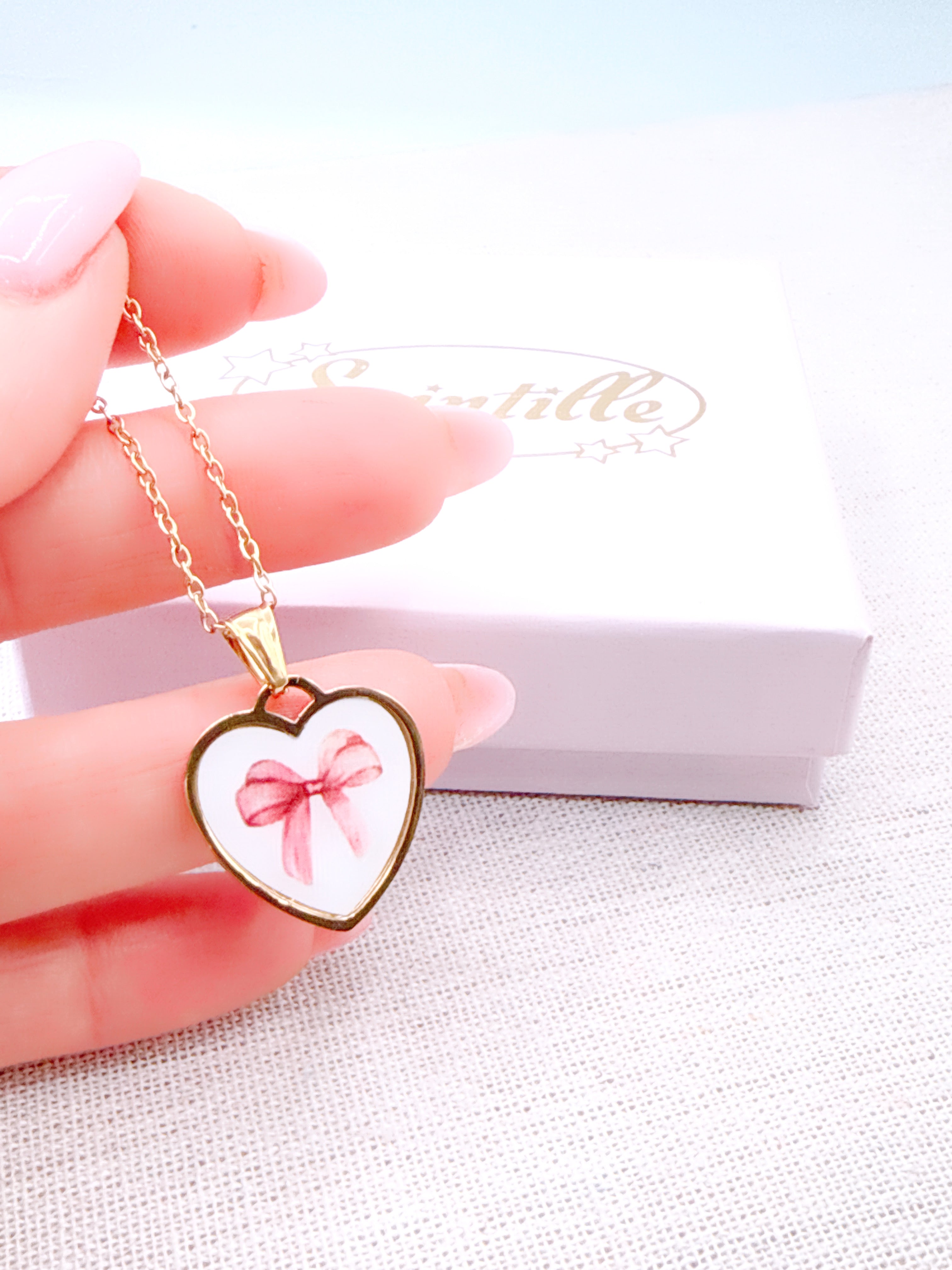 Collana Fiocco Smaltata