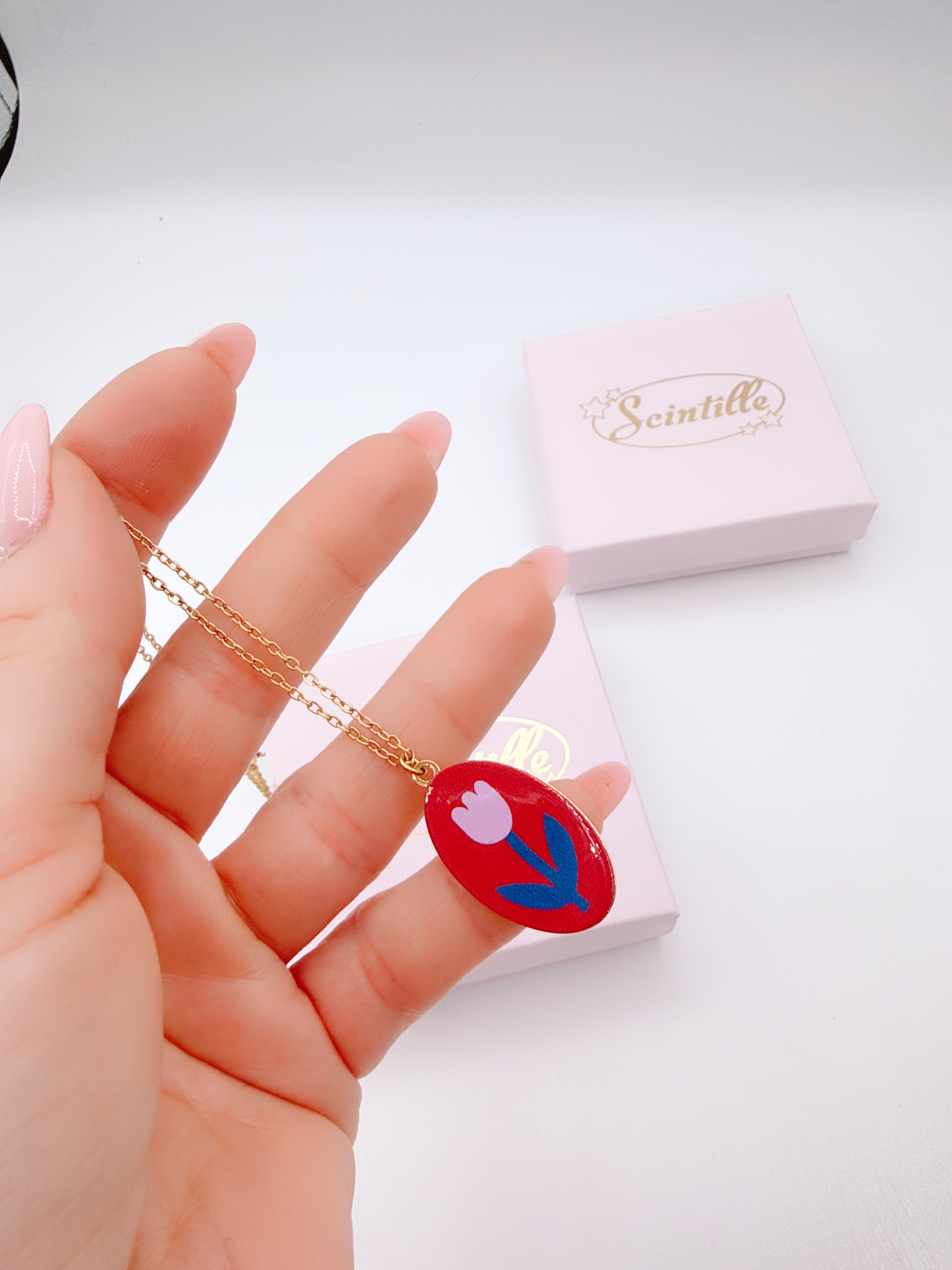 Collana Tulipano Pink