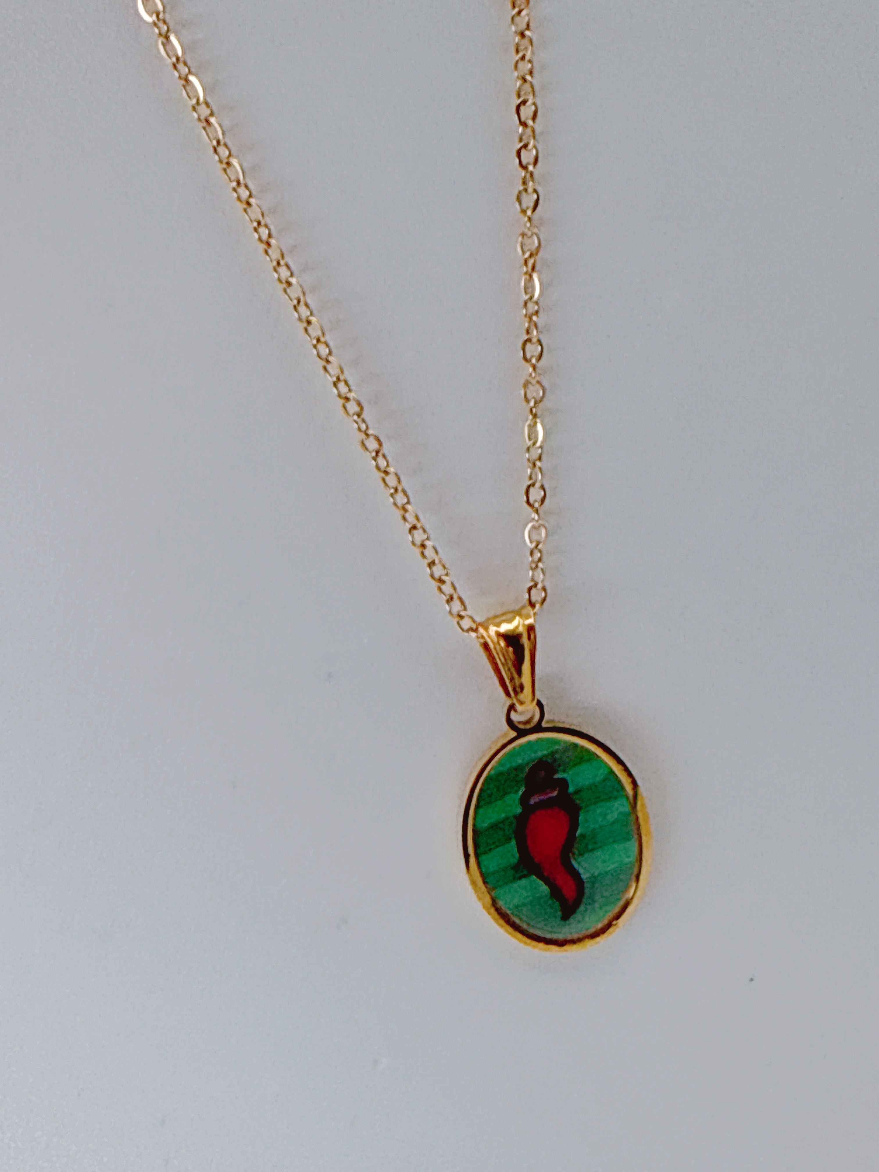 Collana Peperoncino Smaltato