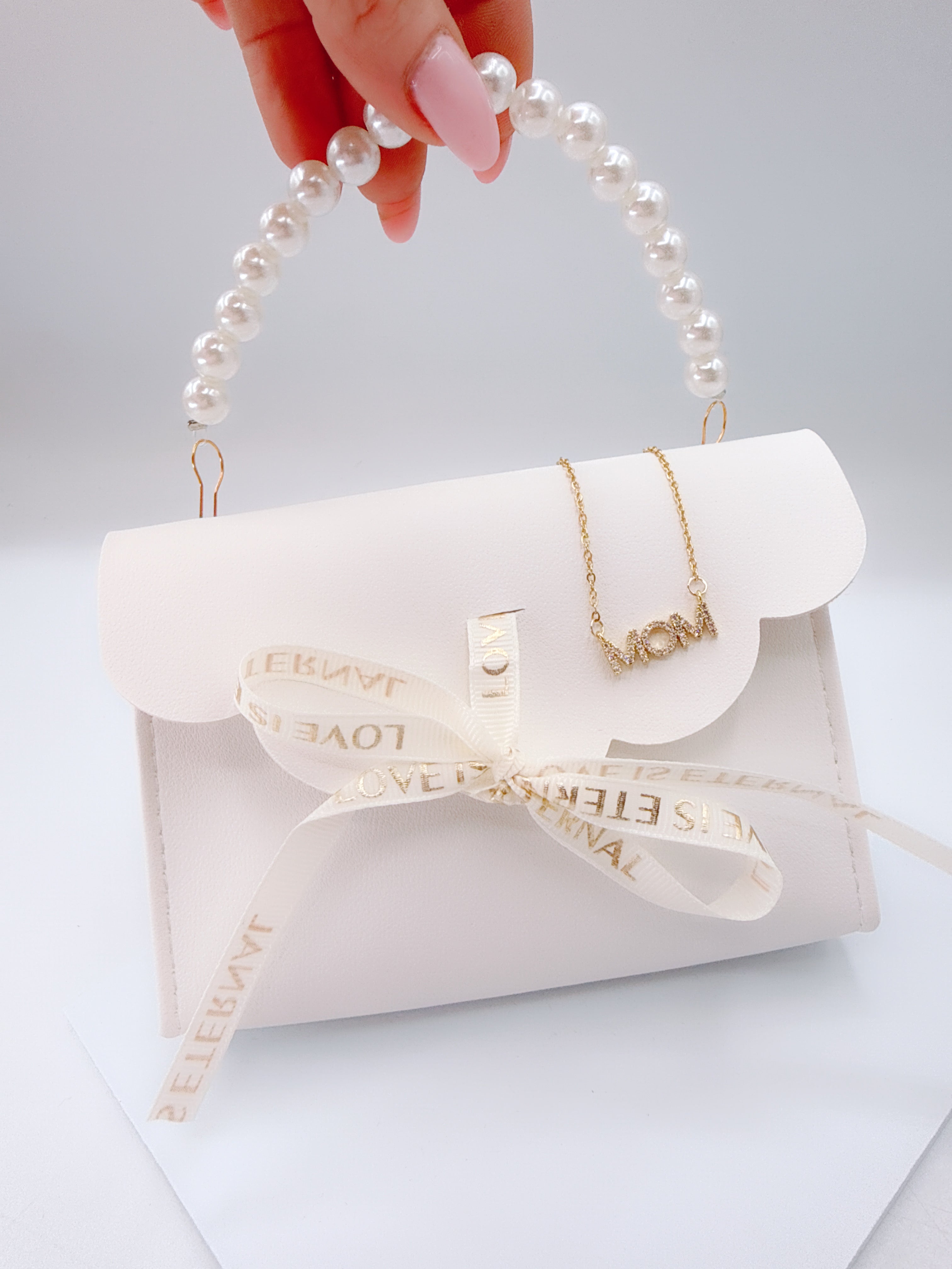 Collana MOM + Bag Perle in Regalo