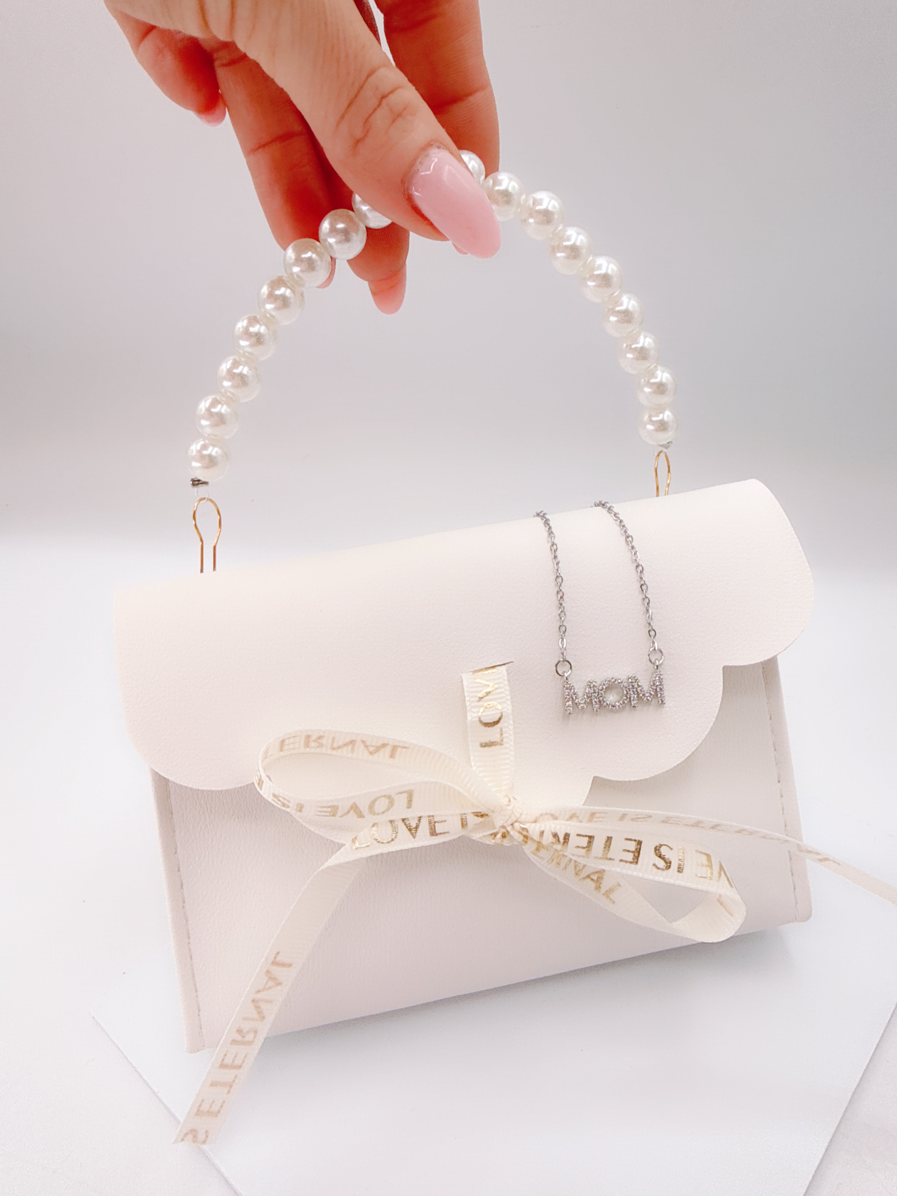 Collana MOM + Bag Perle in Regalo