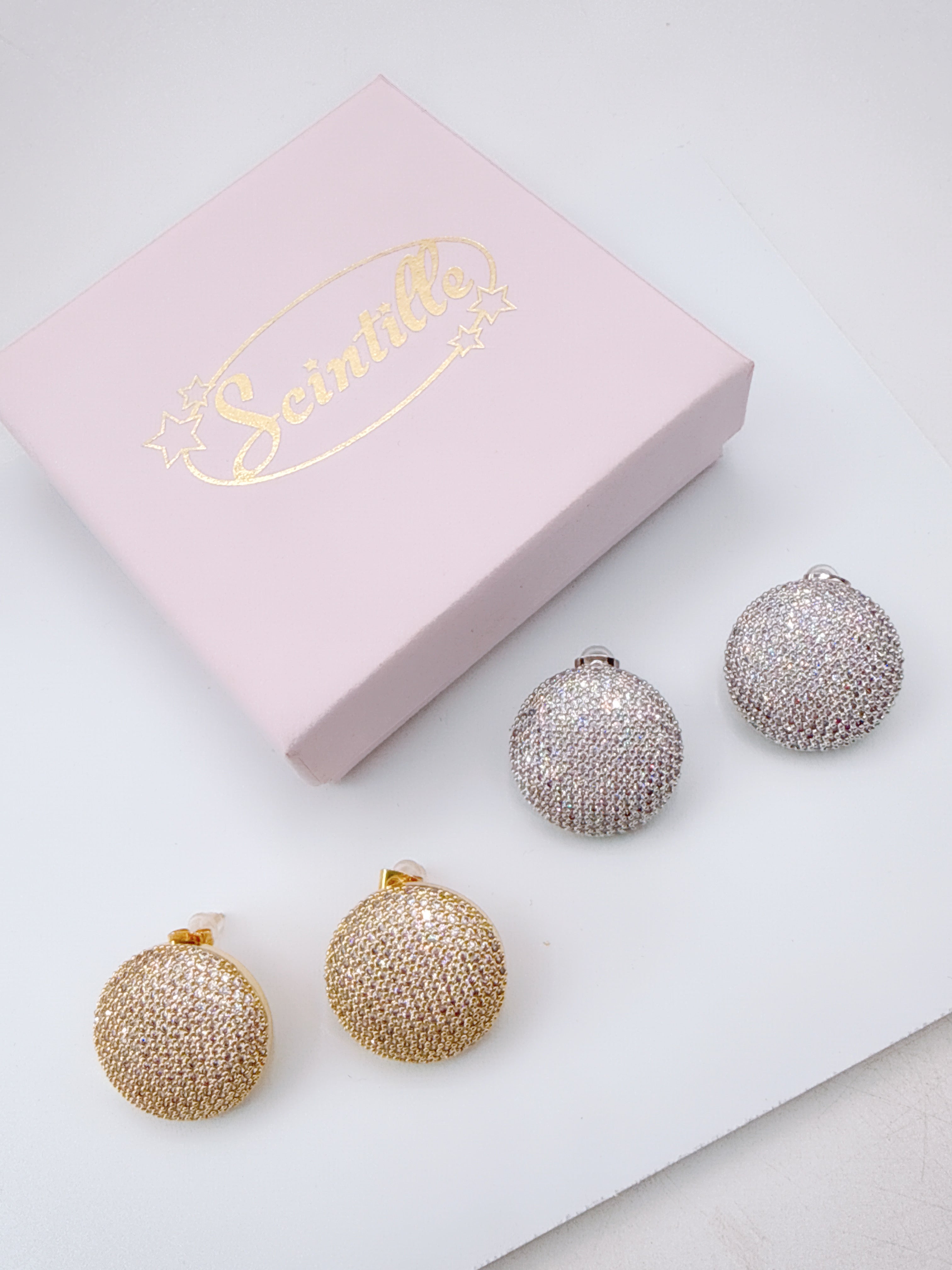 Orecchini Bottone Lusso