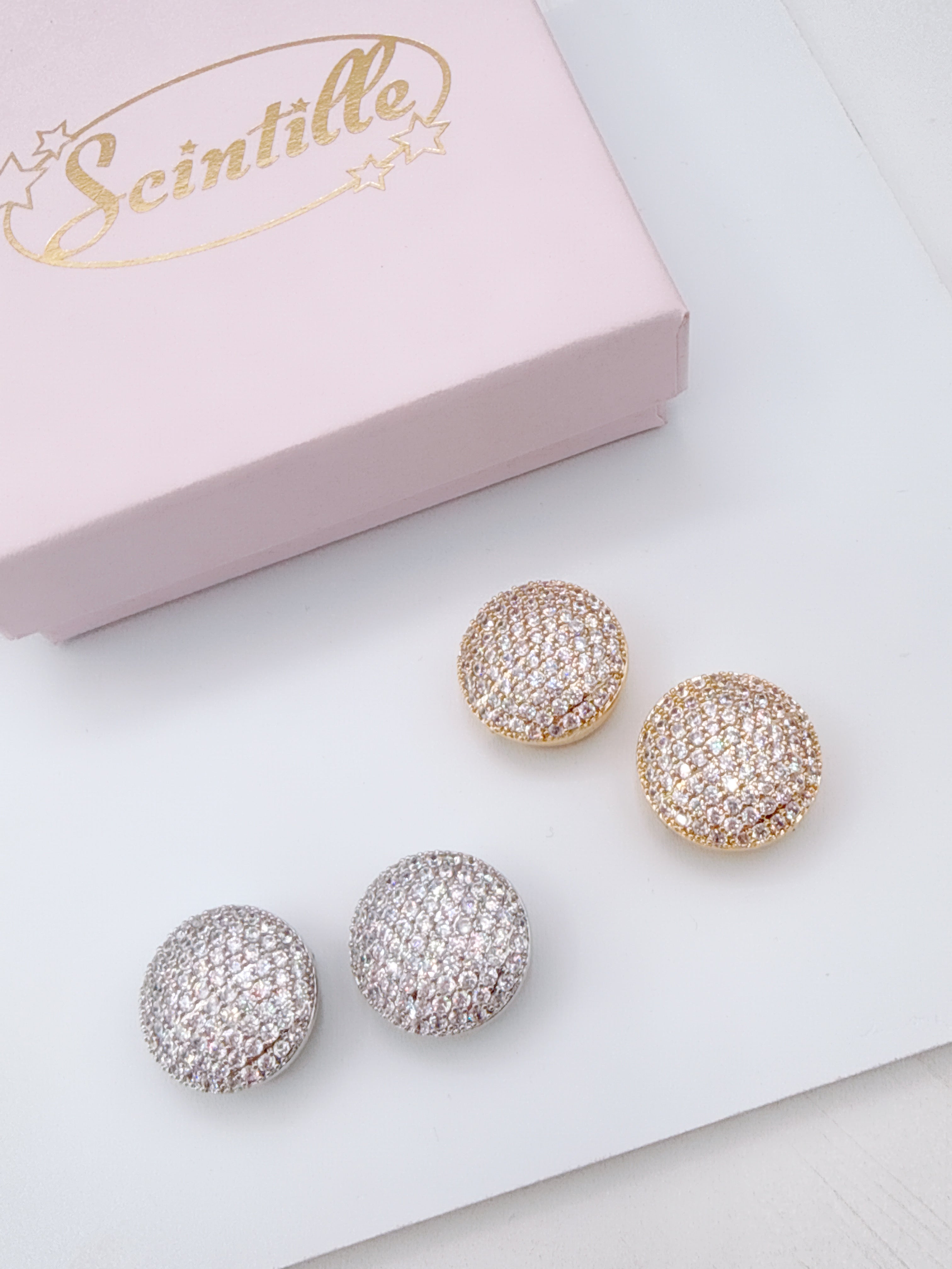 Coppia Copri Bottoni Lusso