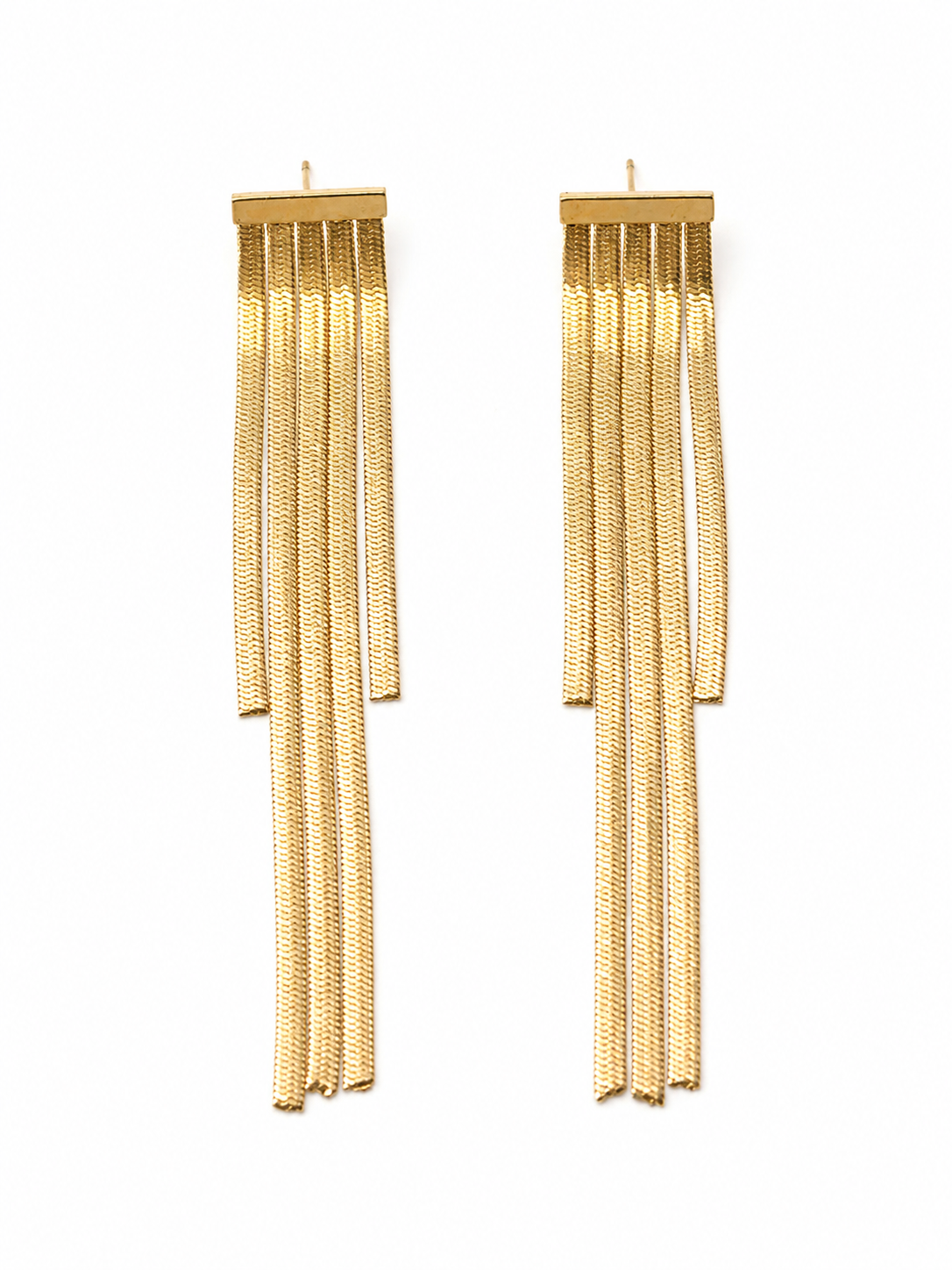 Orecchini Multifili Gold