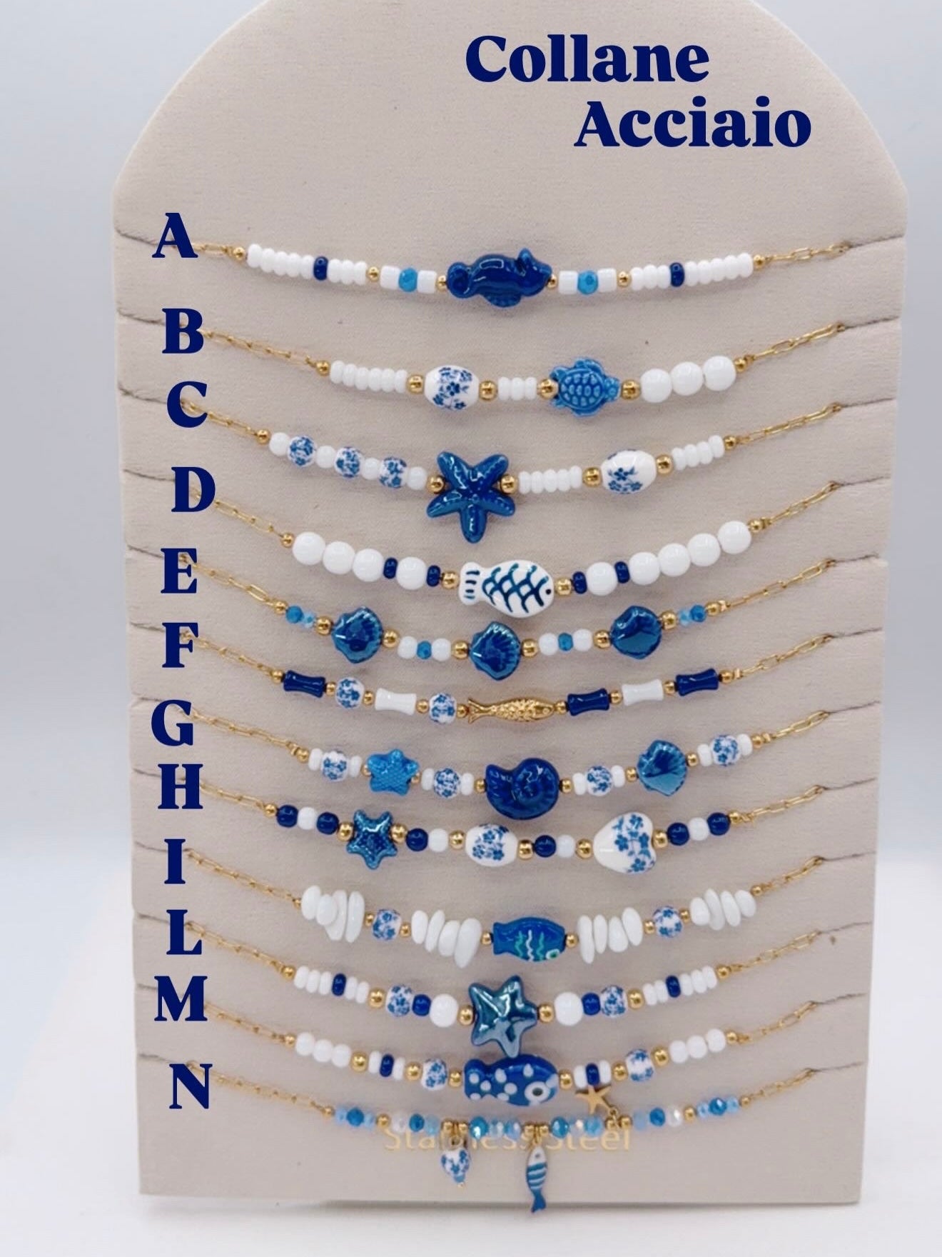 Collana SANTORINI Blue