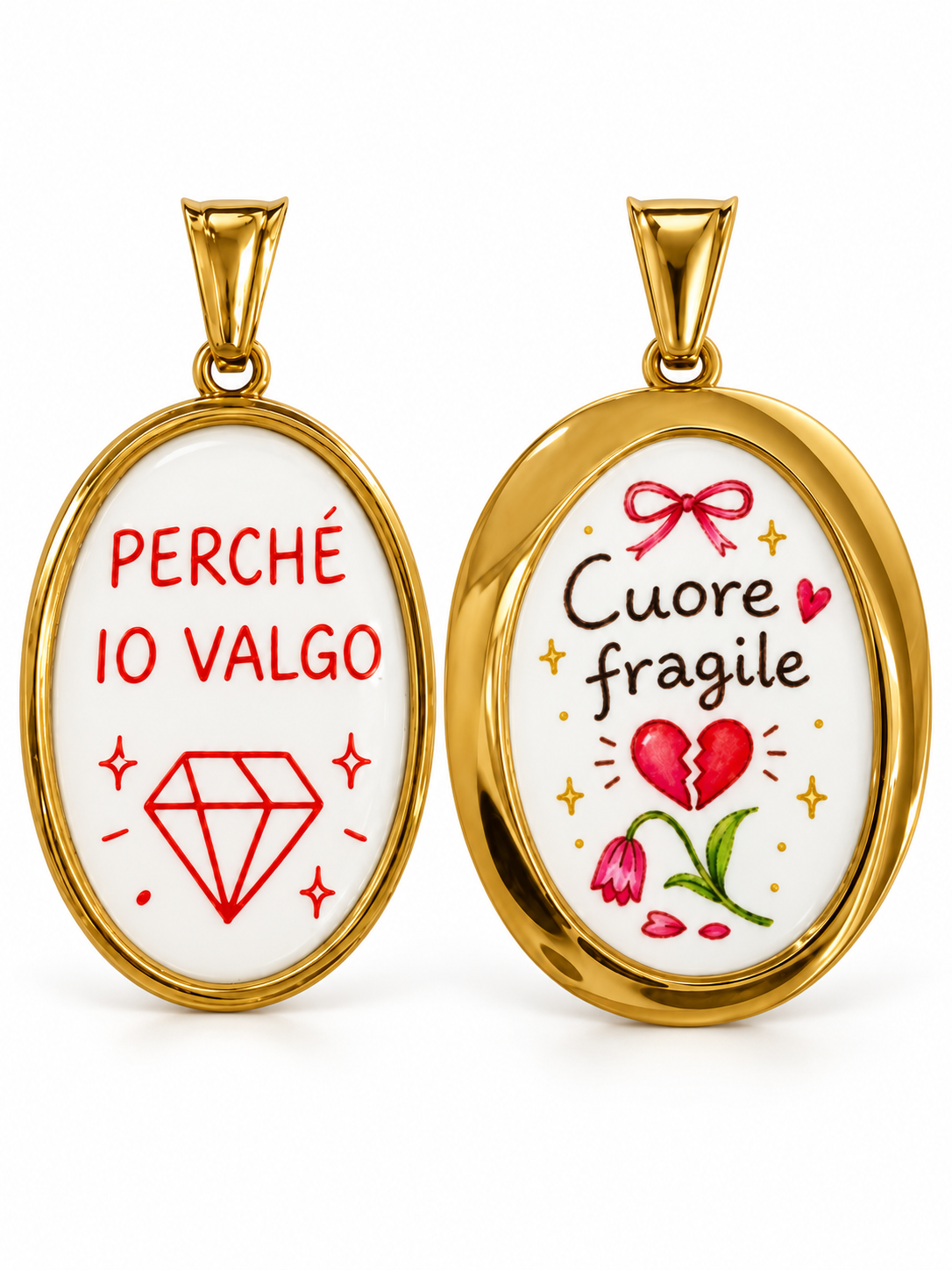 CIONDOLO OVALE