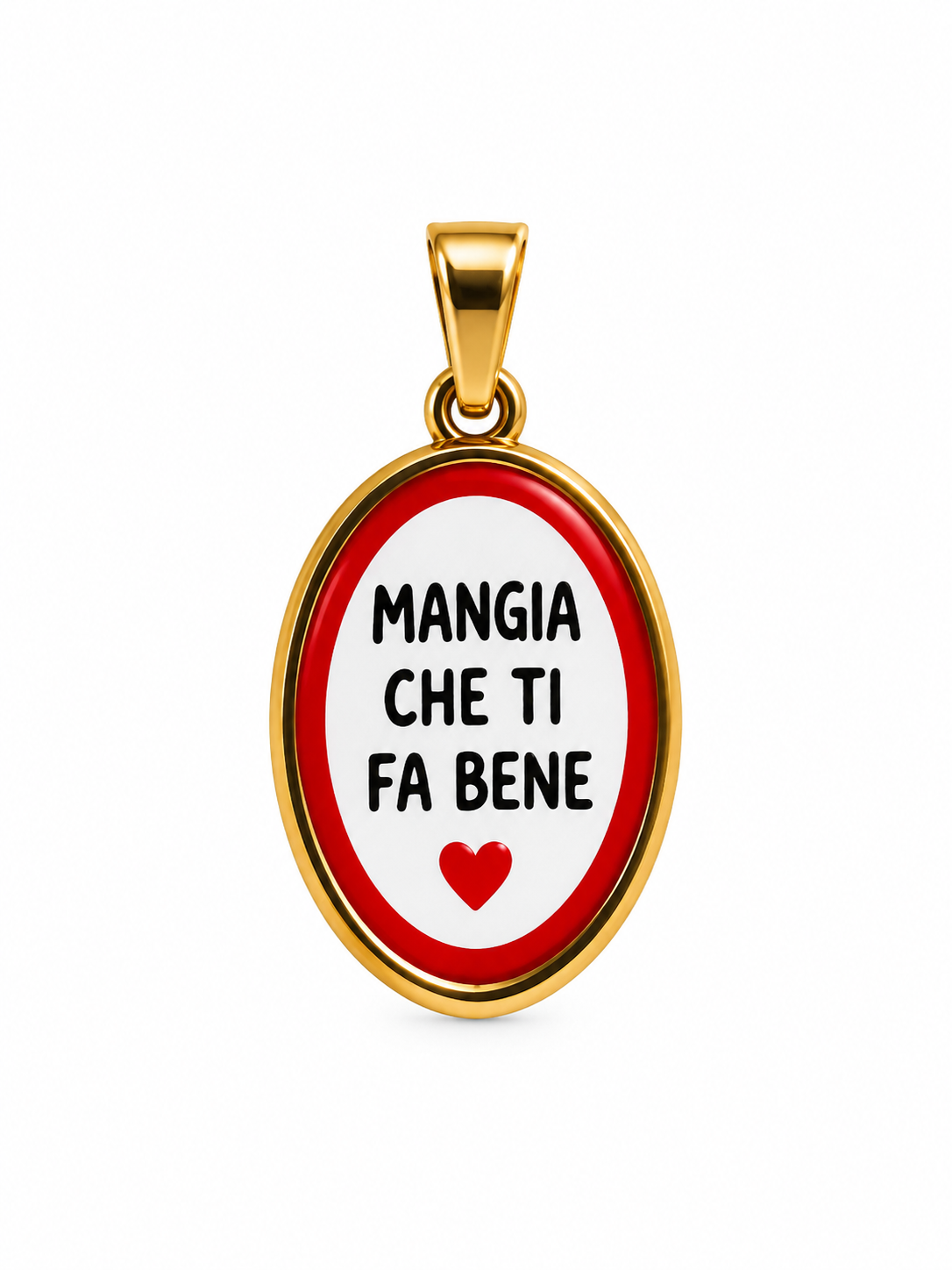 CIONDOLO OVALE FRASI