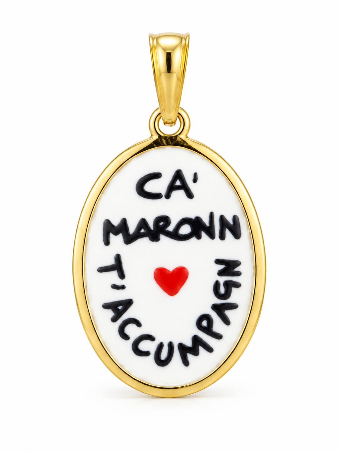 CIONDOLO FRASI CA' MARONN....