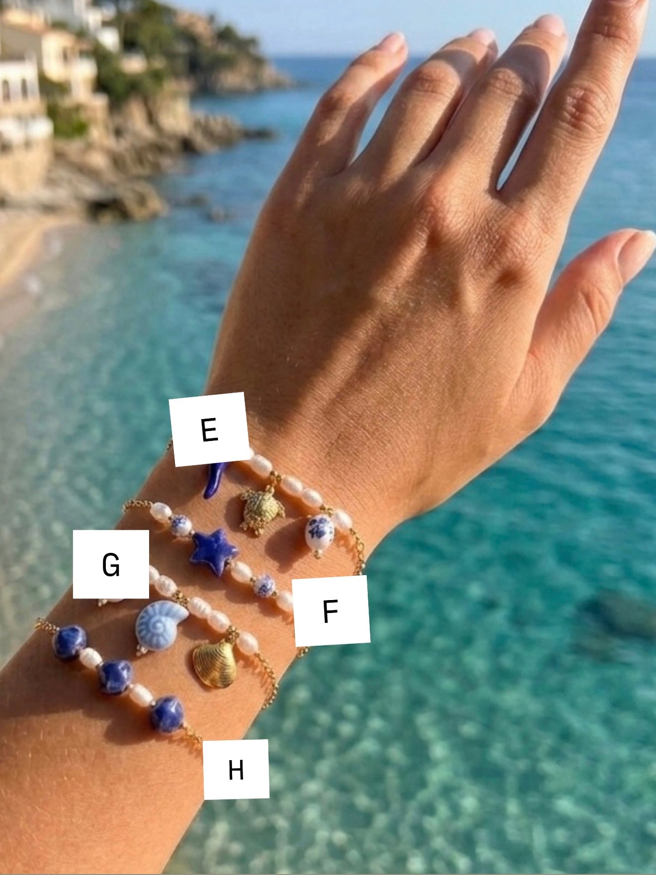 Bracciale Santorini Blue