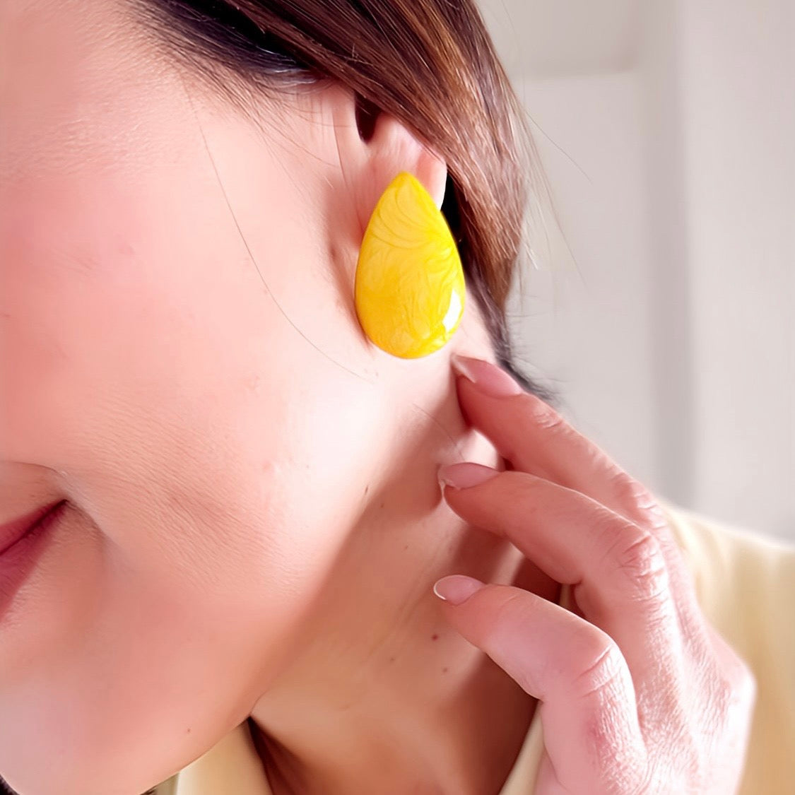 Orecchini Goccia Smaltati