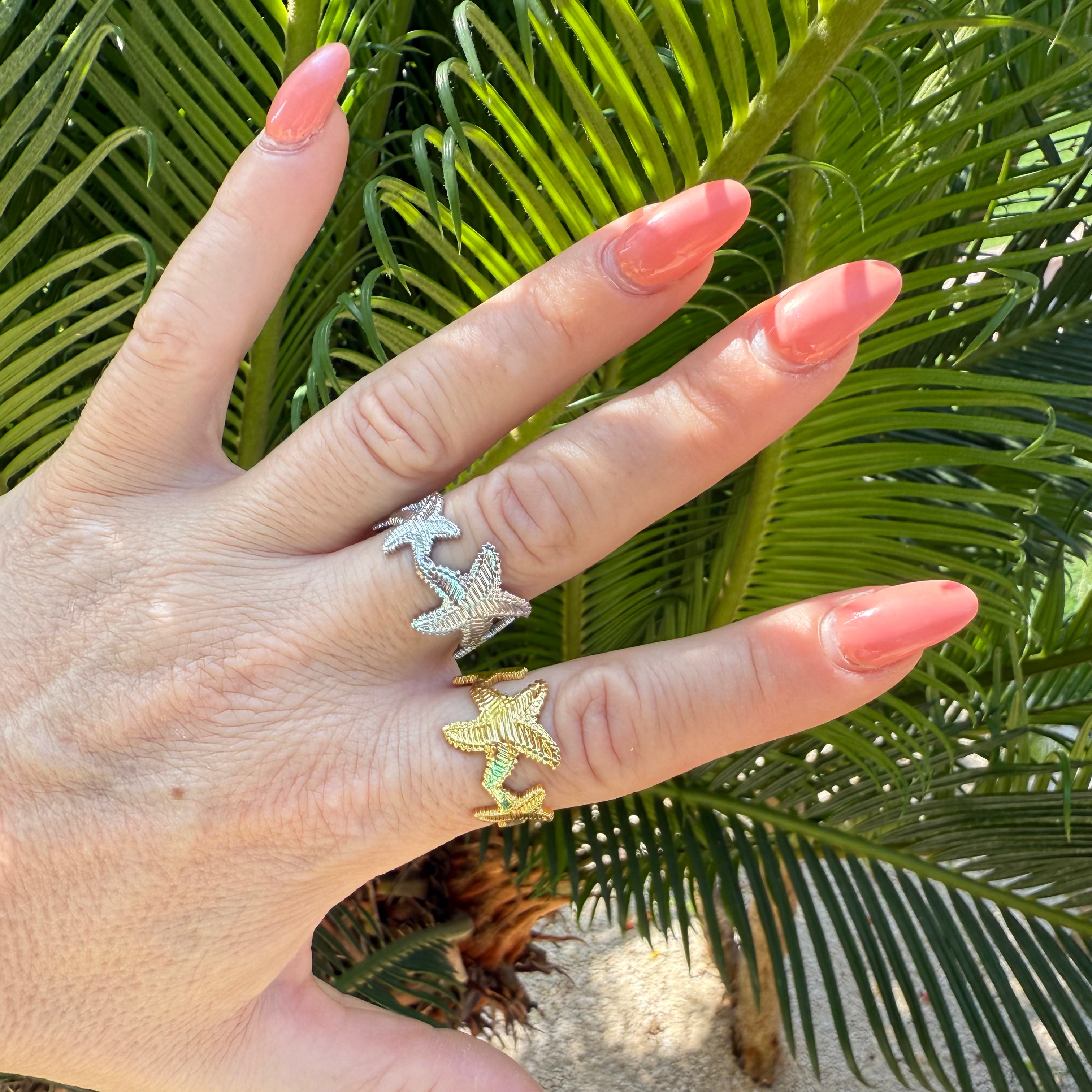 Anello Stelle Marine