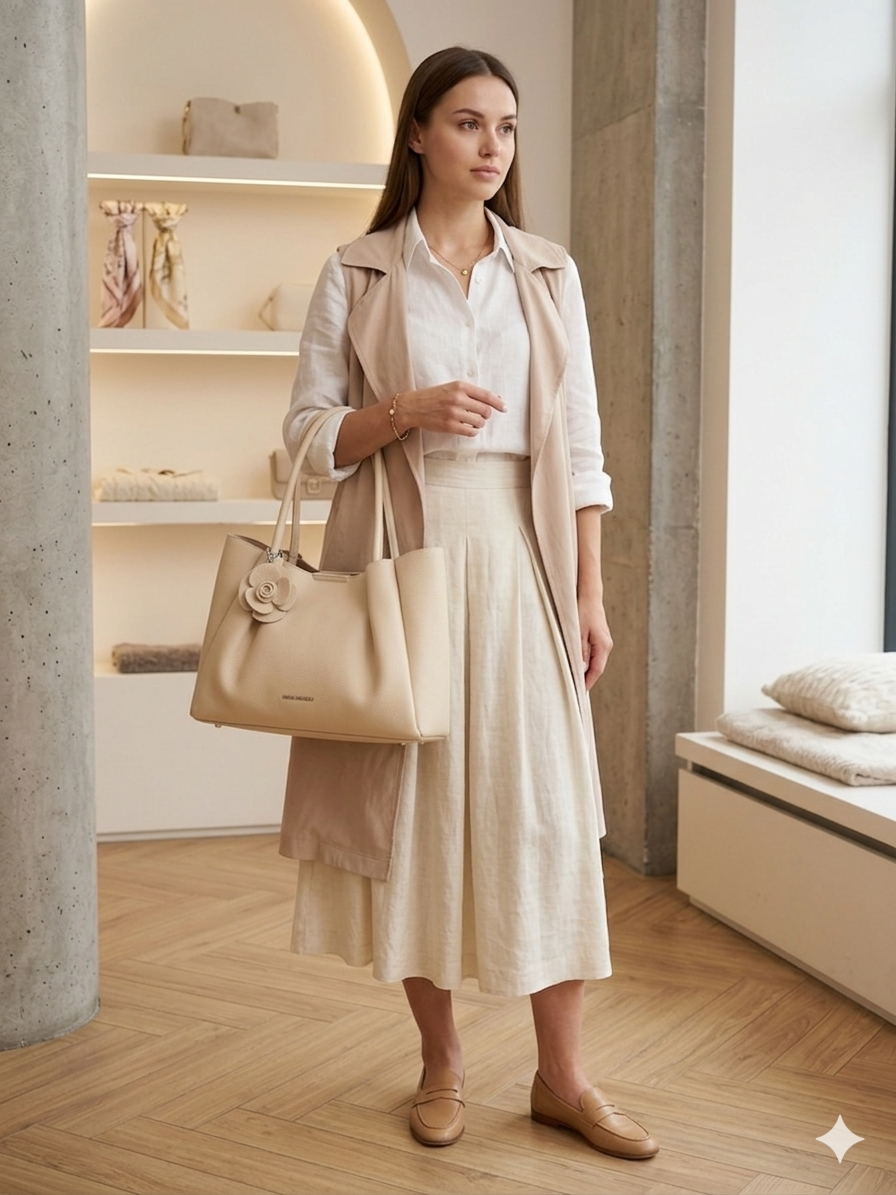 Borsa Shopping Charme Rosa