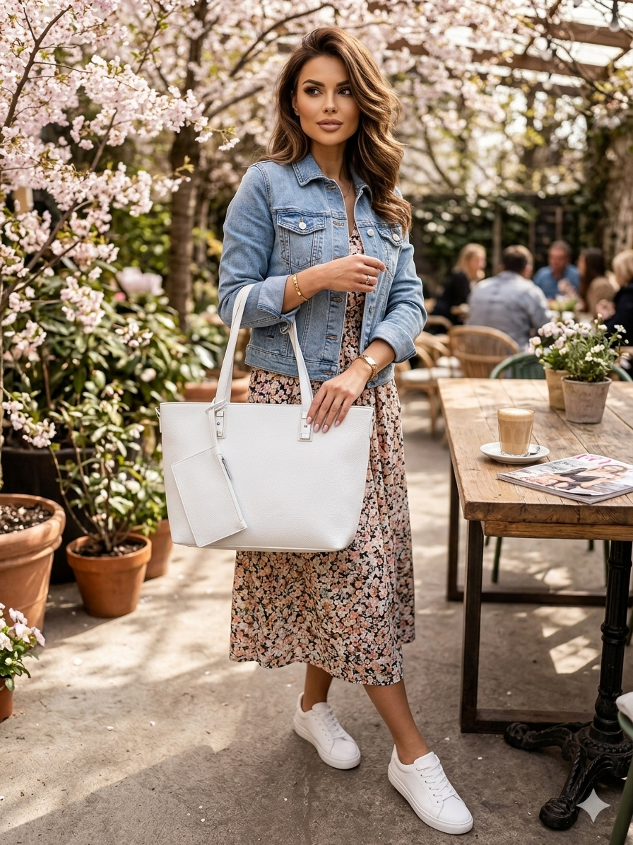 Borsa Shopping Con Borsello