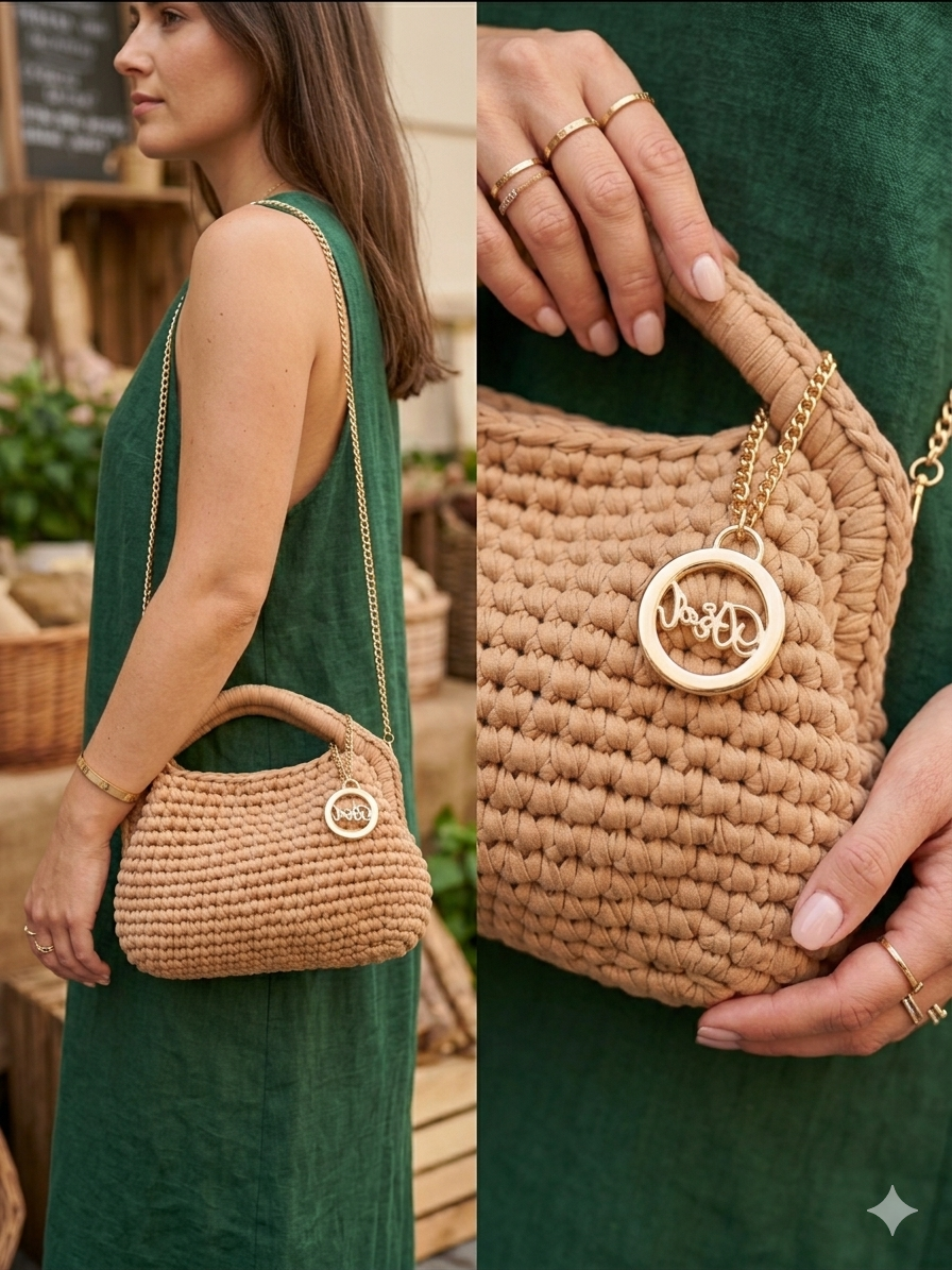 Borsa Cluch Uncinetto