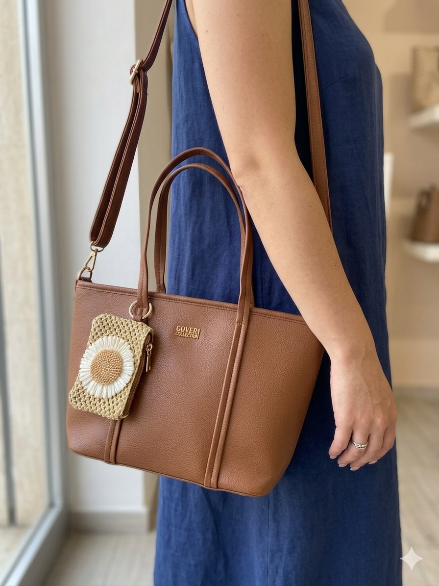 COVERI COLLECTION Borsa Charme Girasole