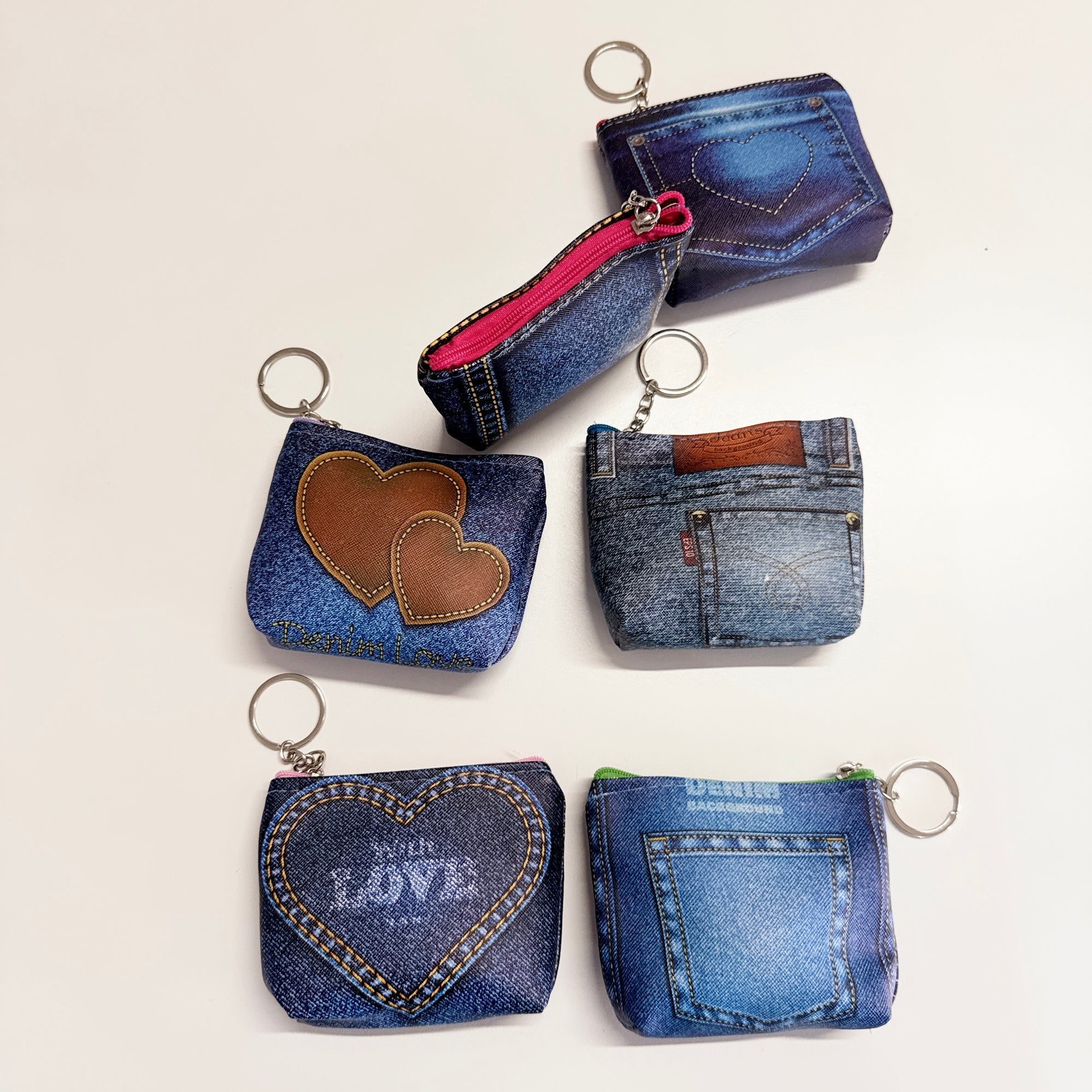 Portamonete o Charme DENIM